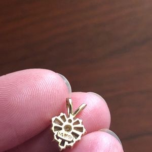 Diamond & gold pendant